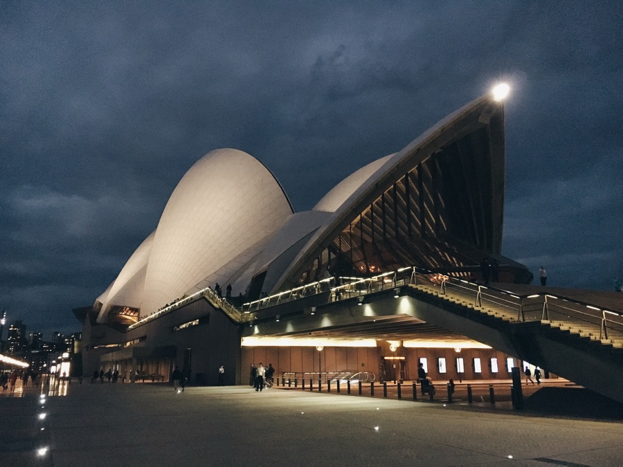 Sydney Opera House at night